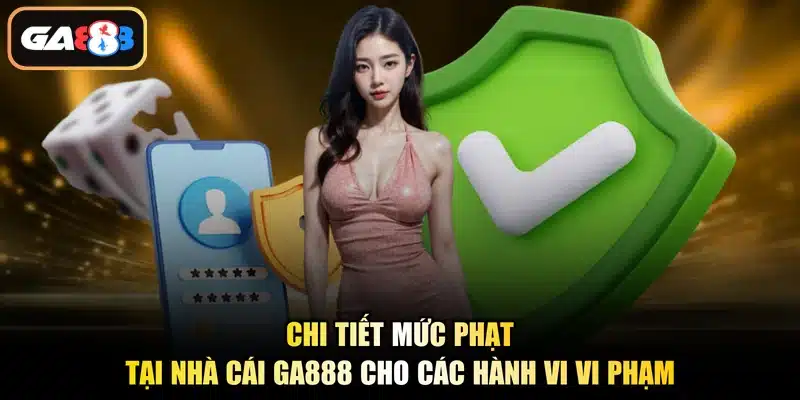 Chi tiết mức phạt tại nhà cái Ga888 cho các hành vi vi phạm
